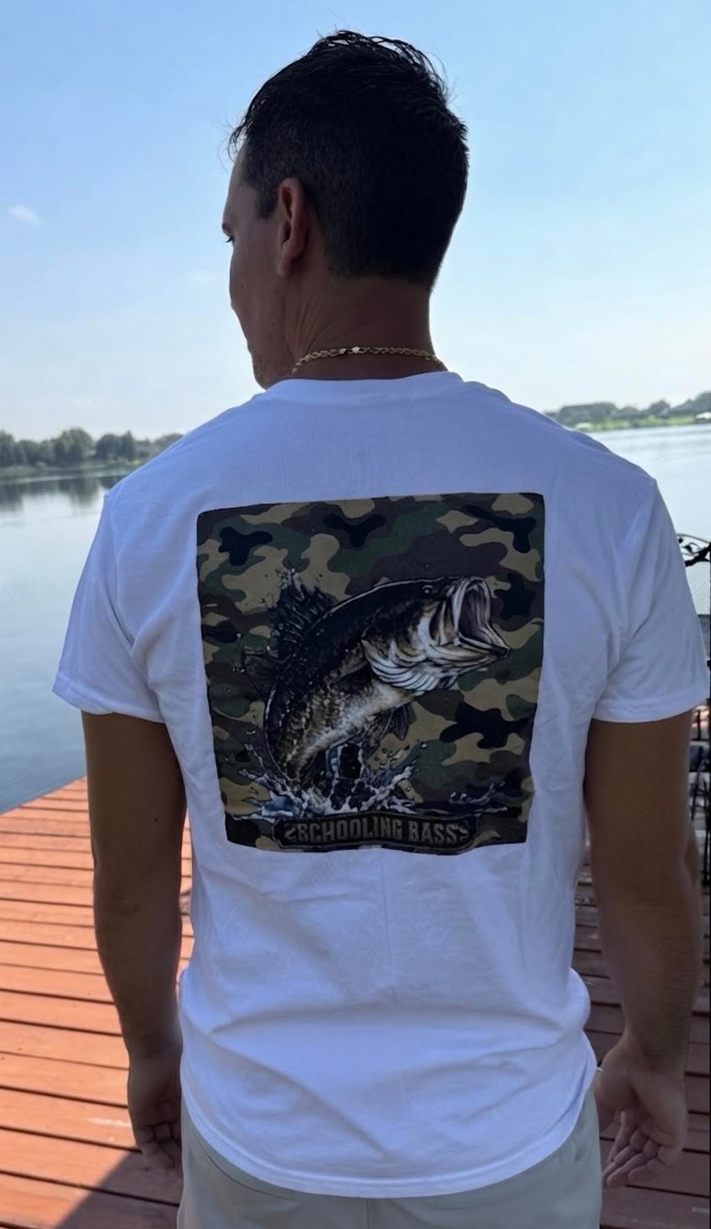 Schooling Bass Tee